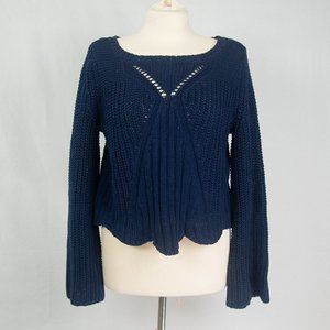 Aerie Navy Blue Sweater